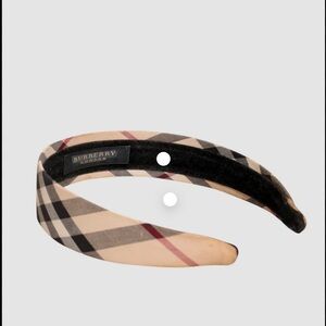 Vintage burberry headband